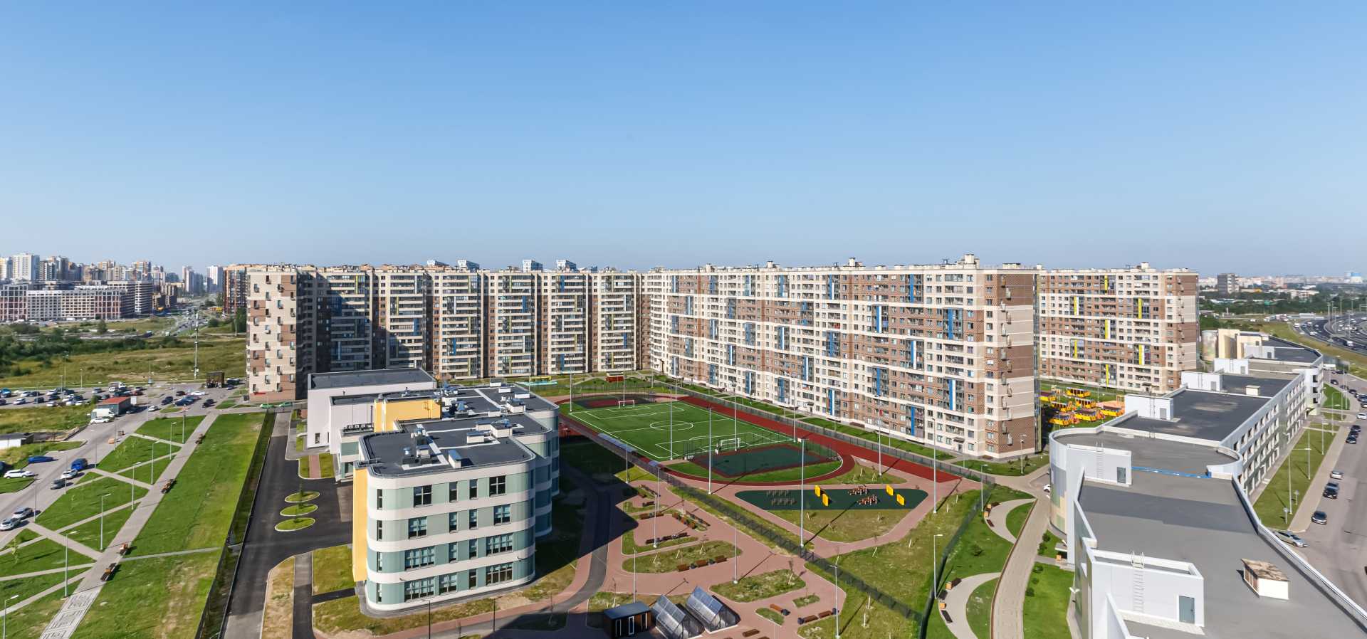 Победа на тендере ГК ЦДС. Комплекс работ по устройству стяжек полов на объекте ЖК «Московский», 8 этап. Поликлиника